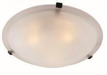 Trans Globe 58700 ROB - 2 LT FLUSH-SML-3 CLIPS-MRBLZD